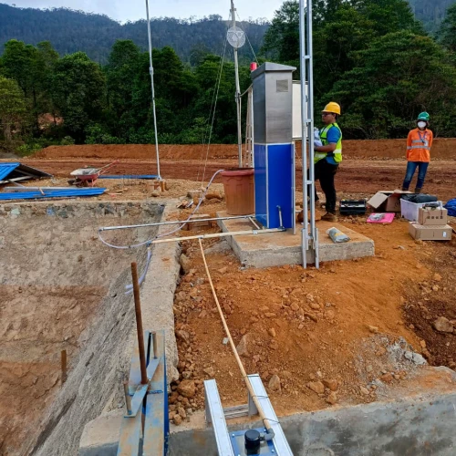 Instalasi Sistem SPARING di PT Stargate Pasifik Resources (Sulawesi Tenggara) - proyek Pemasangan
